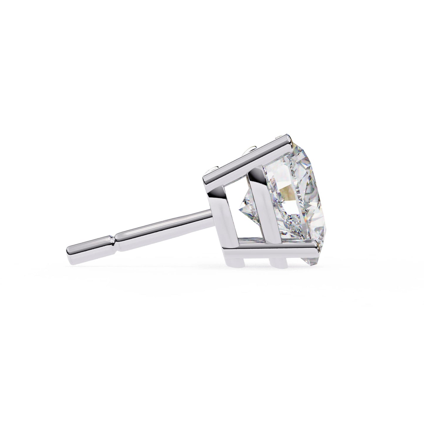 Heart Shaped Stud Earrings