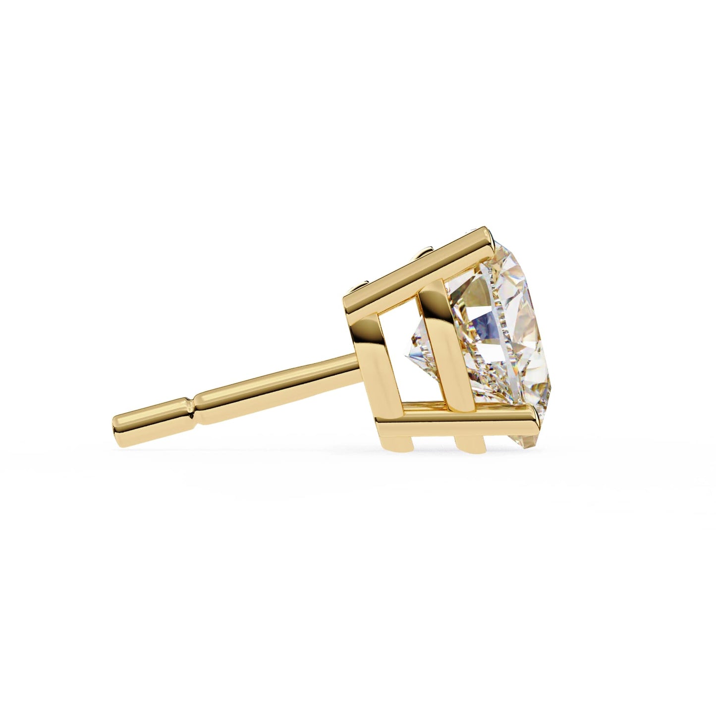 Heart Shaped Stud Earrings