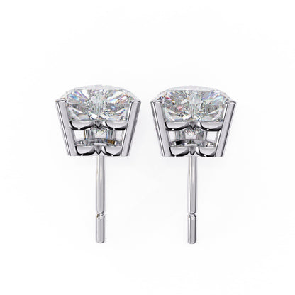 Heart Shaped Stud Earrings