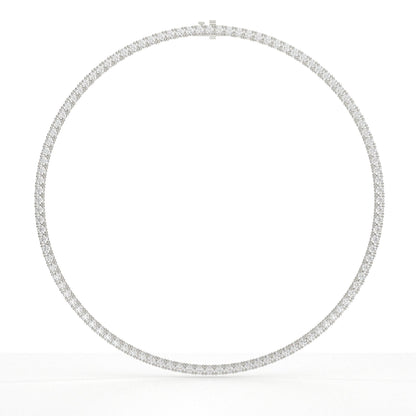 Round Cut Lab Diamond Necklace