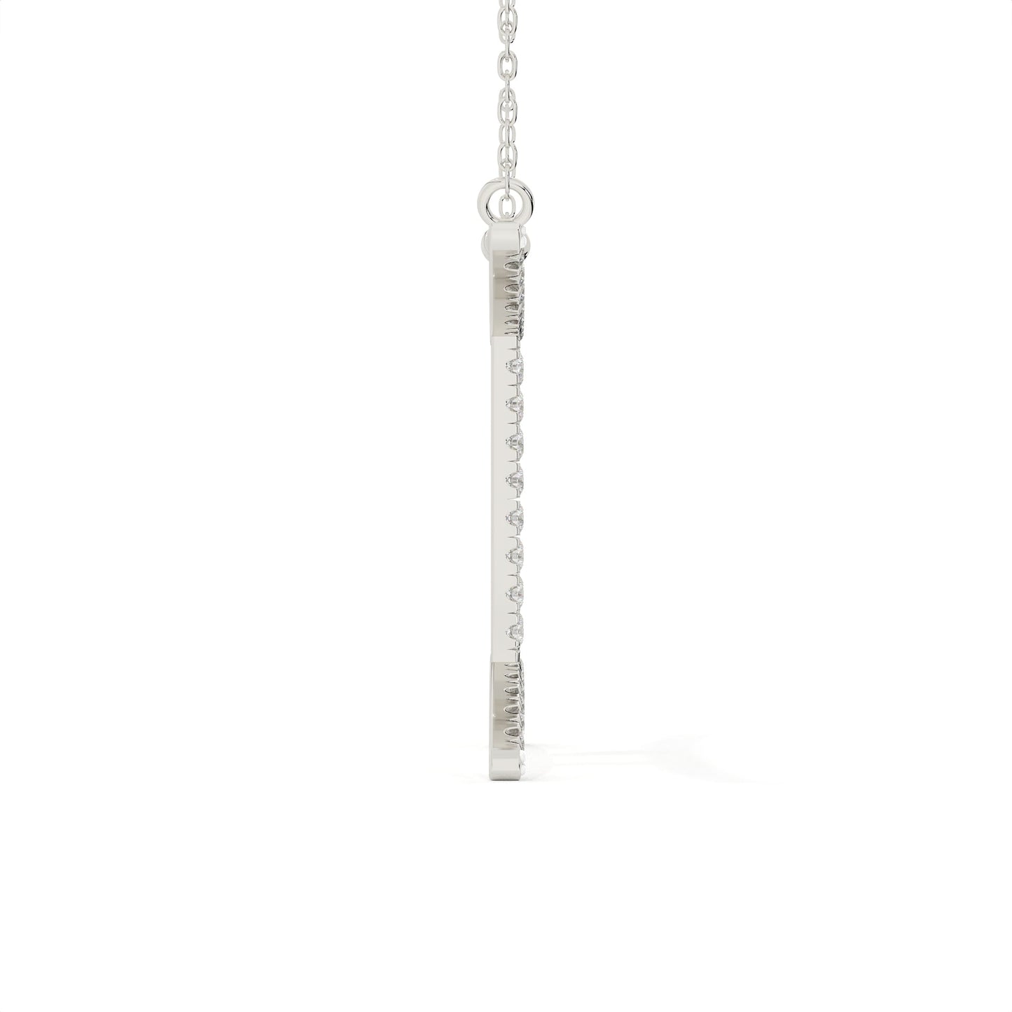 Gemini Zodiac Sign Lab Grown Diamond Pendant