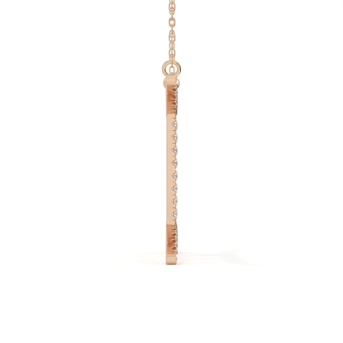 Gemini Zodiac Sign Lab Grown Diamond Pendant