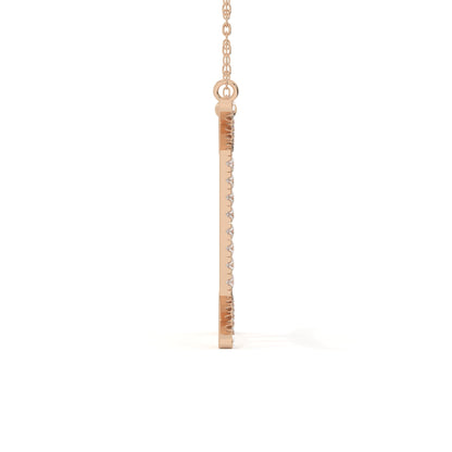 Gemini Zodiac Sign Lab Grown Diamond Pendant