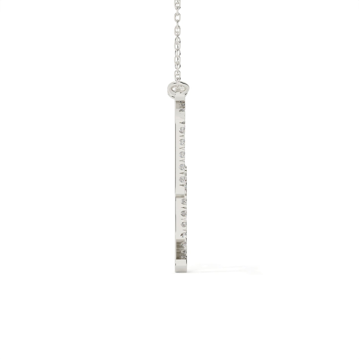 Round Cut Lab Diamond Capricorn Zodiac Pendant