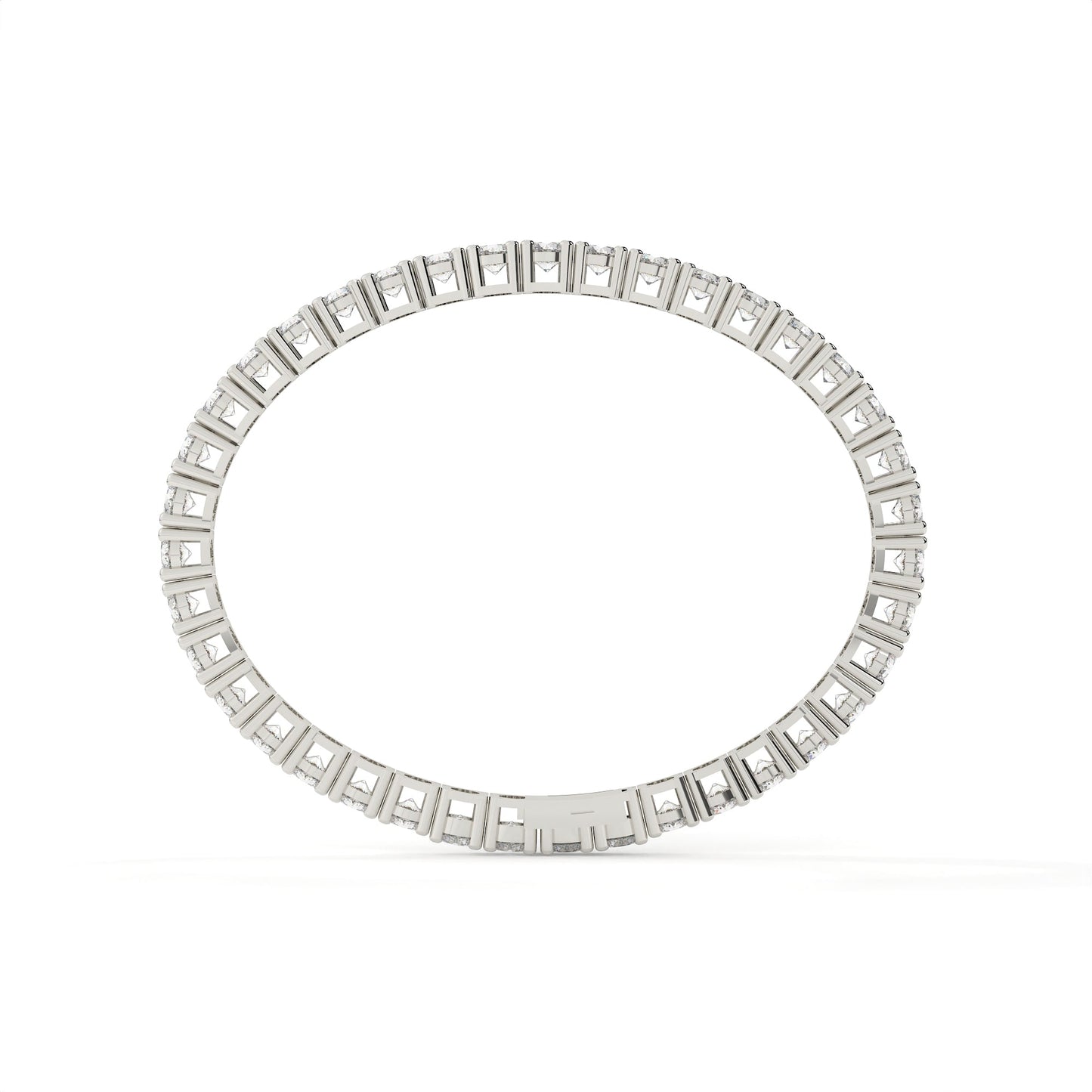 10 Carat Round Lab Diamond Tennis Bracelet