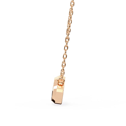 Sophisticated Marquise Bezel Set Pendant