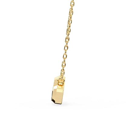 Sophisticated Marquise Bezel Set Pendant