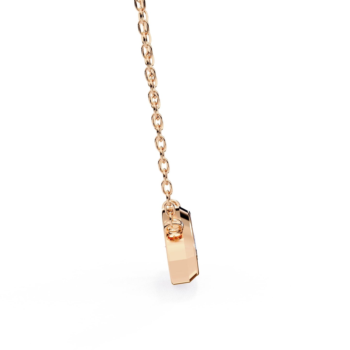 Sophisticated Marquise Bezel Set Pendant