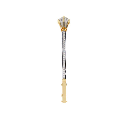 Arrow Design Lab Grown Round Diamond Bracelet