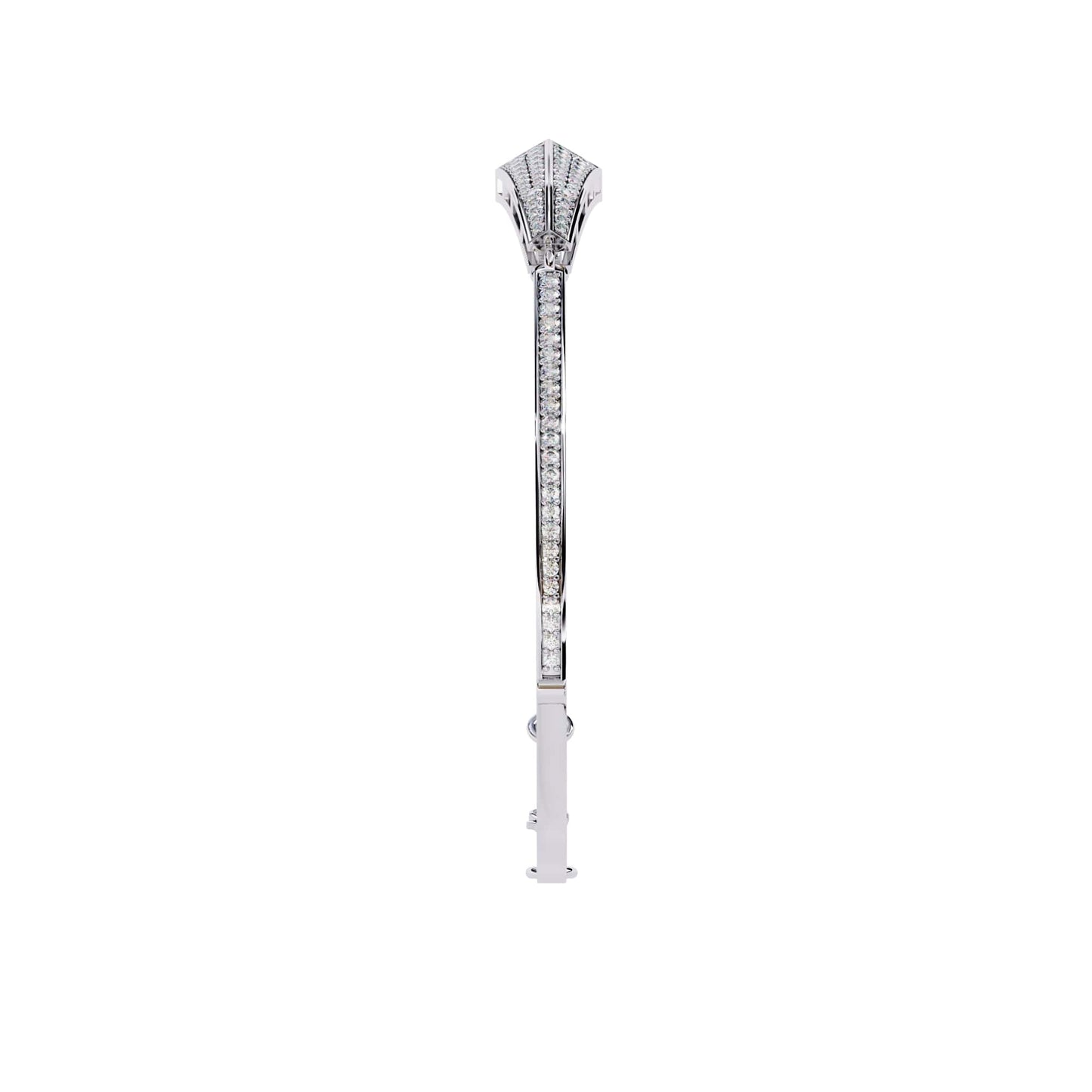 Arrow Design Lab Grown Round Diamond Bracelet