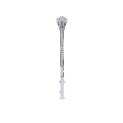 Arrow Design Lab Grown Round Diamond Bracelet