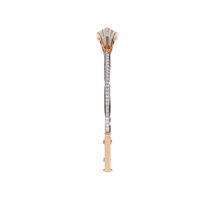 Arrow Design Lab Grown Round Diamond Bracelet