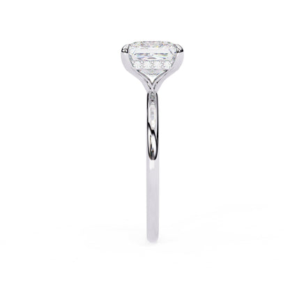 Princess Cut Solitaire Diamond Engagement Ring