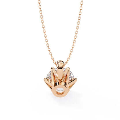 Refined Round  Lab Grown Pendant