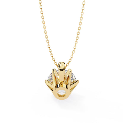 Refined Round  Lab Grown Pendant