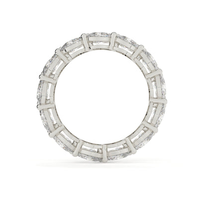 Diamond ring with a white background